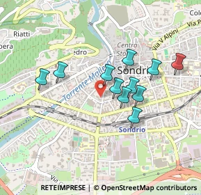 Mappa Via Antonio Caimi, 23100 Sondrio SO, Italia (0.4225)