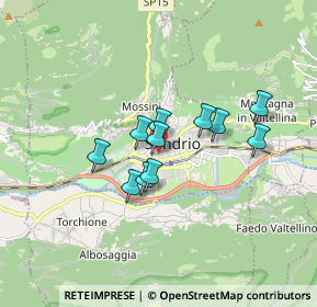 Mappa Via Antonio Caimi, 23100 Sondrio SO, Italia (1.21)