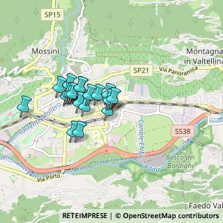 Mappa Via Enrico Toti, 23100 Sondrio SO, Italia (0.68842)