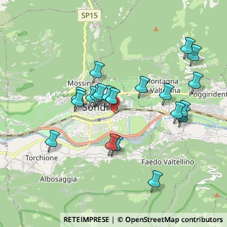 Mappa Via Enrico Toti, 23100 Sondrio SO, Italia (1.823)