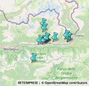 Mappa Piazzale Valgoi, 23100 Sondrio SO, Italia (7.77083)