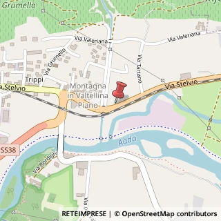 Mappa Via Stelvio, 73, 23020 Montagna in Valtellina, Sondrio (Lombardia)