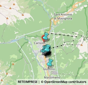 Mappa Via Giuseppe Garibaldi, 38080 Carisolo TN, Italia (1.1605)