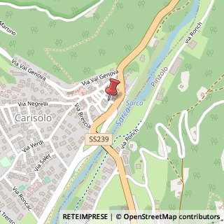 Mappa Via Giuseppe Garibaldi, 8, 38080 Carisolo, Trento (Trentino-Alto Adige)