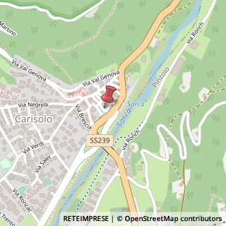 Mappa Via Giuseppe Garibaldi, 4, 38080 Carisolo, Trento (Trentino-Alto Adige)