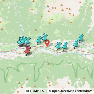 Mappa Via Stelvio, 23020 Poggiridenti SO, Italia (3.76)