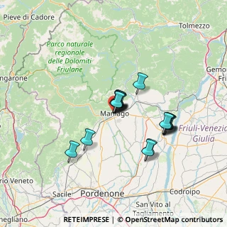 Mappa Via Umberto I, 33085 Arba PN (10.04)