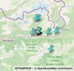 Mappa 23100 Sondrio SO, Italia (6.36182)