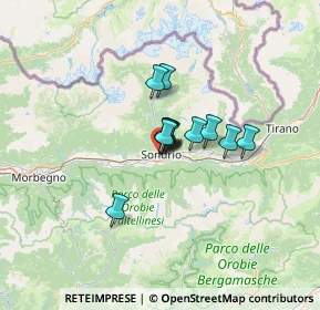 Mappa 23100 Sondrio SO, Italia (6.83667)
