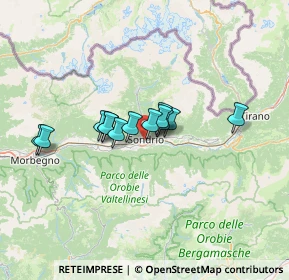 Mappa 23100 Sondrio SO, Italia (8.94692)