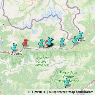 Mappa 23100 Sondrio SO, Italia (10.9725)