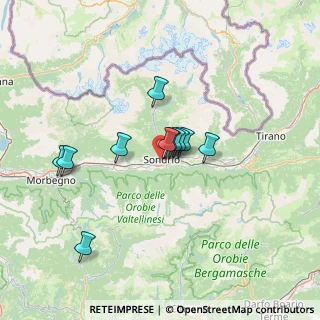 Mappa 23100 Sondrio SO, Italia (10.10545)