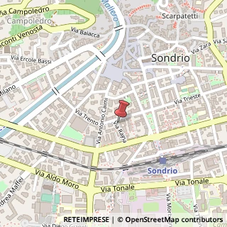 Mappa Via Salvatore Motisi, 11, 23100 Sondrio, Sondrio (Lombardia)