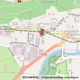 Mappa Via agneda 22, 23020 Montagna in Valtellina, Sondrio (Lombardia)
