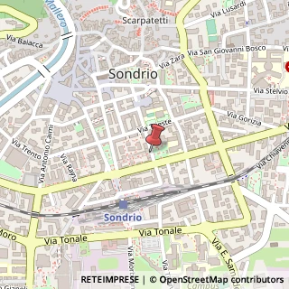 Mappa Via Battisti Cesare, 56, 23100 Sondrio SO, Italia, 23100 Sondrio, Sondrio (Lombardia)