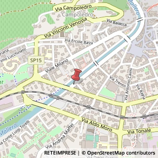 Mappa Via Zuccola, 13, 23100 Sondrio, Sondrio (Lombardia)