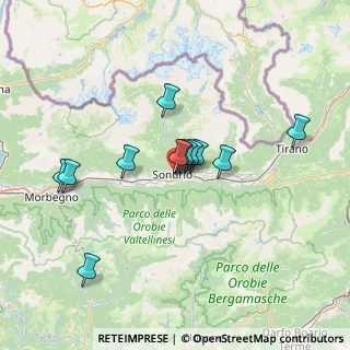 Mappa Via Chiavenna, 23100 Sondrio SO, Italia (11.05917)