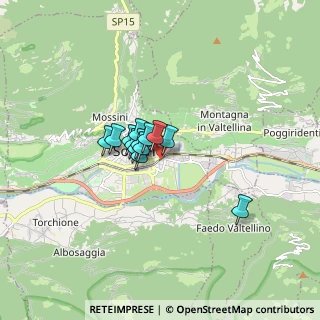 Mappa Via Chiavenna, 23100 Sondrio SO, Italia (0.89)