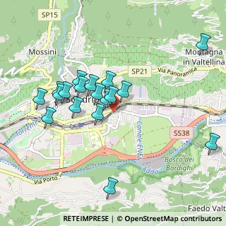 Mappa Via Chiavenna, 23100 Sondrio SO, Italia (0.88778)