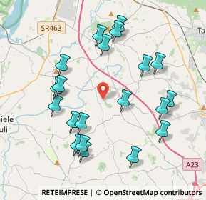 Mappa Unnamed Road, 33010 Colloredo di Monte Albano UD, Italia (4.0455)