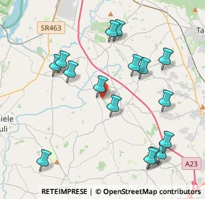 Mappa Unnamed Road, 33010 Colloredo di Monte Albano UD, Italia (4.2775)