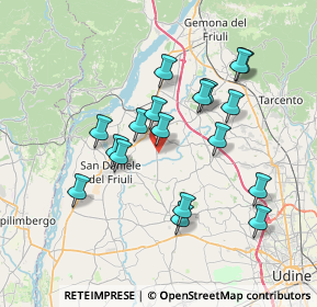 Mappa Piazza Dante Alighieri, 33030 Majano UD, Italia (6.61722)