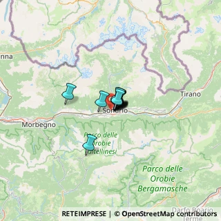 Mappa Via Ca' Bianca, 23100 Sondrio SO, Italia (3.74167)