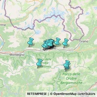 Mappa Via Ca' Bianca, 23100 Sondrio SO, Italia (6.57067)