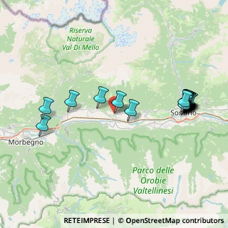 Mappa Via Giuseppe Garibaldi, 23010 Berbenno di Valtellina SO, Italia (8.877)
