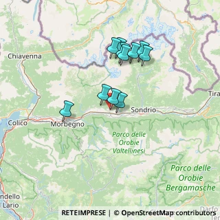Mappa Via Giuseppe Garibaldi, 23010 Berbenno di Valtellina SO, Italia (11.70182)