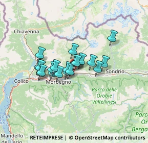 Mappa Via Adda, 23011 Ardenno SO, Italia (9.047)