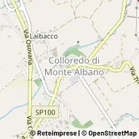 Térkép Colloredo di Monte Albano