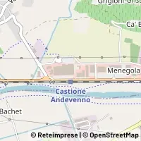 Mapa Castione Andevenno
