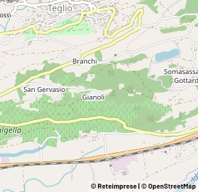 Mappa Via Gianoli, 23036 Teglio SO, Italia (0.58)