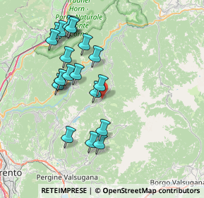 Mappa Via Giuseppe Verdi, 38043 Bedollo TN, Italia (7.439)