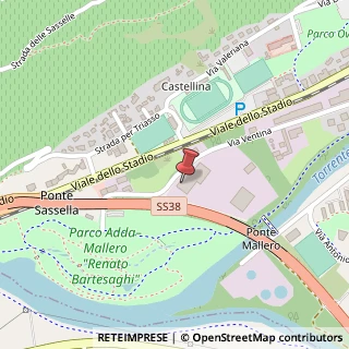 Mappa Via Ventina, 17, 23100 Sondrio, Sondrio (Lombardia)