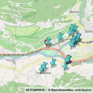 Mappa Viale Stadio, 23010 Albosaggia SO, Italia (1.136)