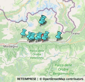 Mappa 23100 Forcola SO, Italia (8.70667)