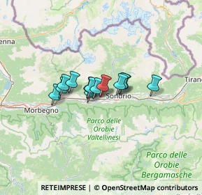 Mappa Via Ezio Vanoni, 23012 Castione Andevenno SO, Italia (7.41769)