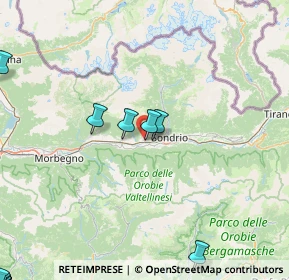 Mappa Via Ezio Vanoni, 23012 Castione Andevenno SO, Italia (34.31625)