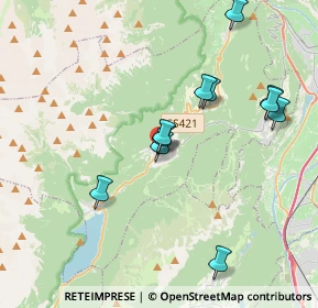 Mappa Via Don Faustino Tenaglia, 38010 Andalo TN, Italia (3.67)