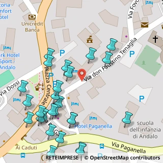 Mappa Piazza Centrale, 38010 Andalo TN, Italia (0.08148)