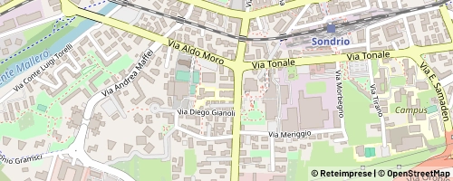 Mappa Sondrio