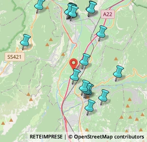 Mappa Località Novali, 38010 Terre d'Adige TN, Italia (4.48111)