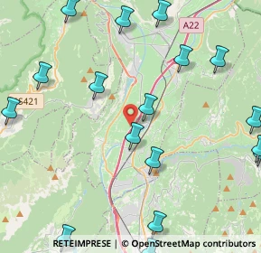 Mappa Località Novali, 38010 Terre d'Adige TN, Italia (6.228)