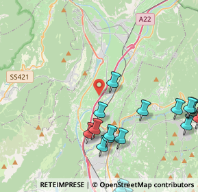 Mappa Località Novali, 38010 Terre d'Adige TN, Italia (5.8515)