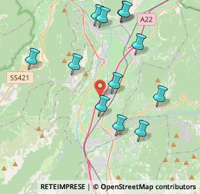 Mappa Località Novali, 38010 Terre d'Adige TN, Italia (4.13583)