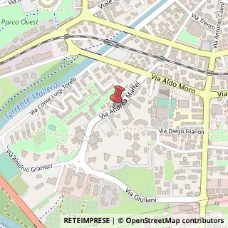 Mappa Via Maffei, 23100 Sondrio SO, Italia, 23100 Sondrio, Sondrio (Lombardia)