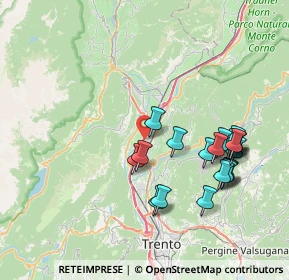 Mappa Via Maso del Gusto, 38010 Terre d'Adige TN, Italia (7.7535)