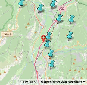 Mappa Via Maso del Gusto, 38010 Terre d'Adige TN, Italia (4.41231)